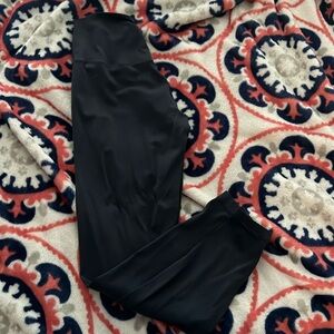 Navy blue real me aerie leggings size medium